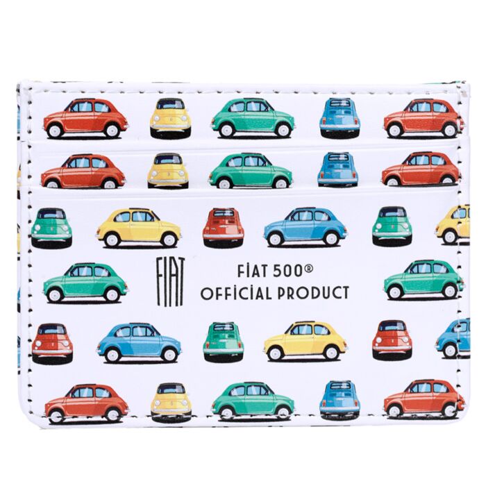 Etui antykradzieżowe na karty zbliżeniowe RFID - Fiat 500 Retro