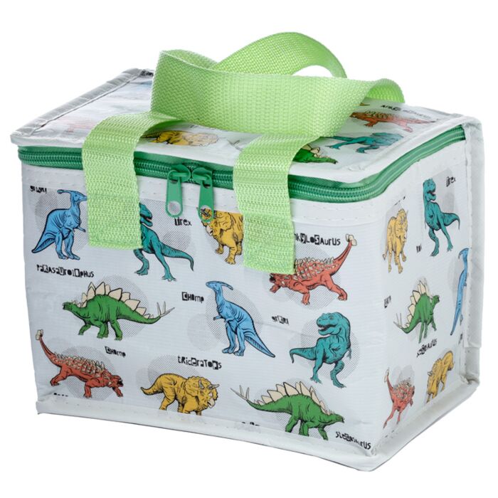 Torba termiczna na luch z recyklingu - małe dinozaury