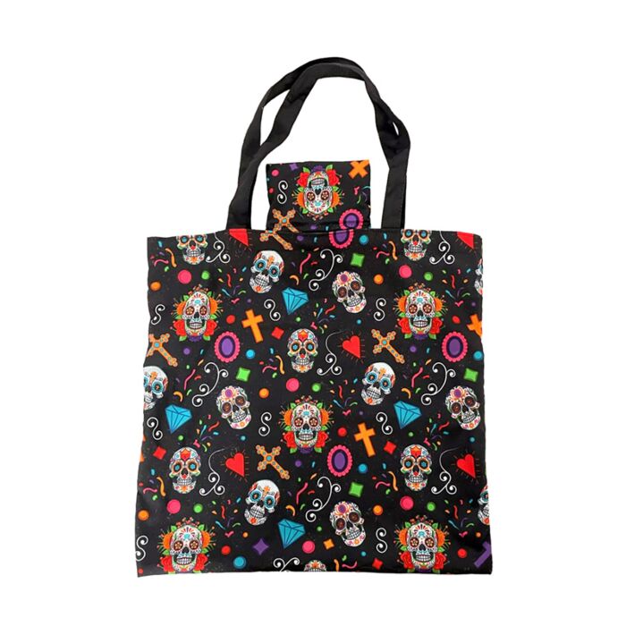 Torba składana na zakupy -  RPET - Day of the Dead