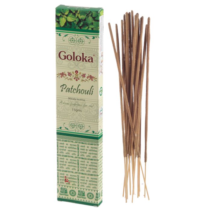 Kadzidełka patyczki 'Goloka Premium Patchouli'