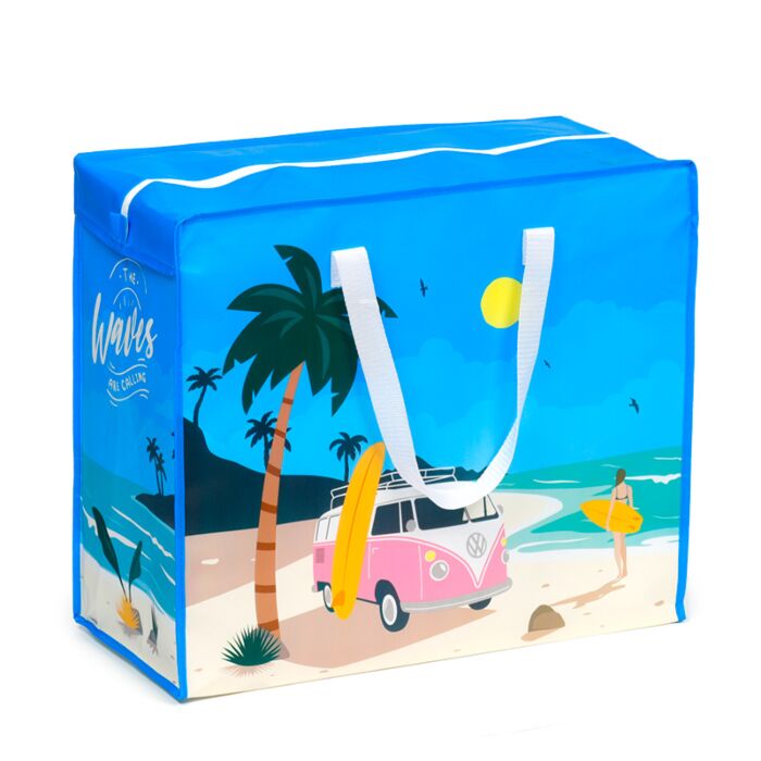 Torba na pranie - Volkswagen Camper Bus The Waves are Calling