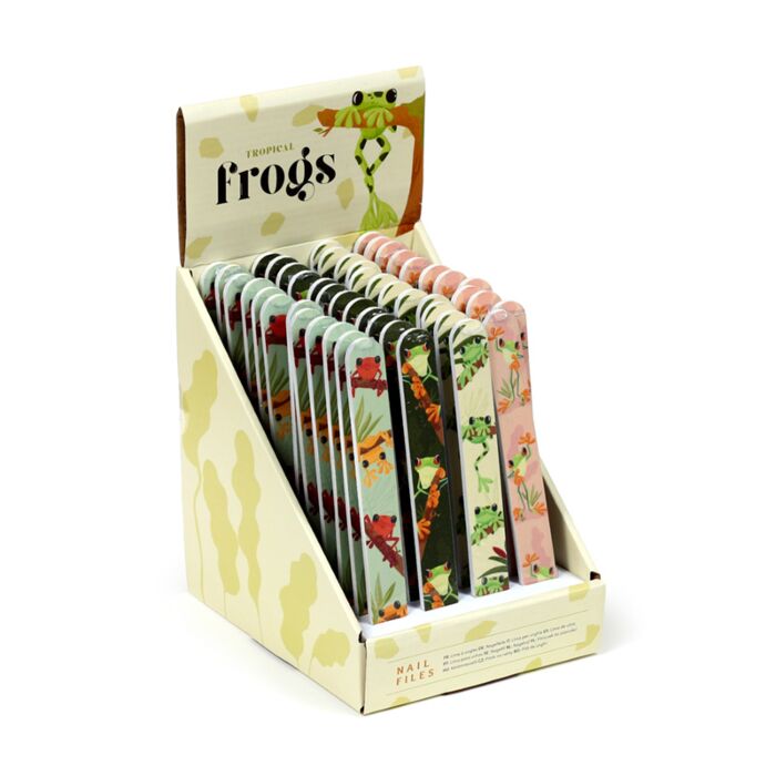 Pilnik do paznokci -Tropical Frogs
