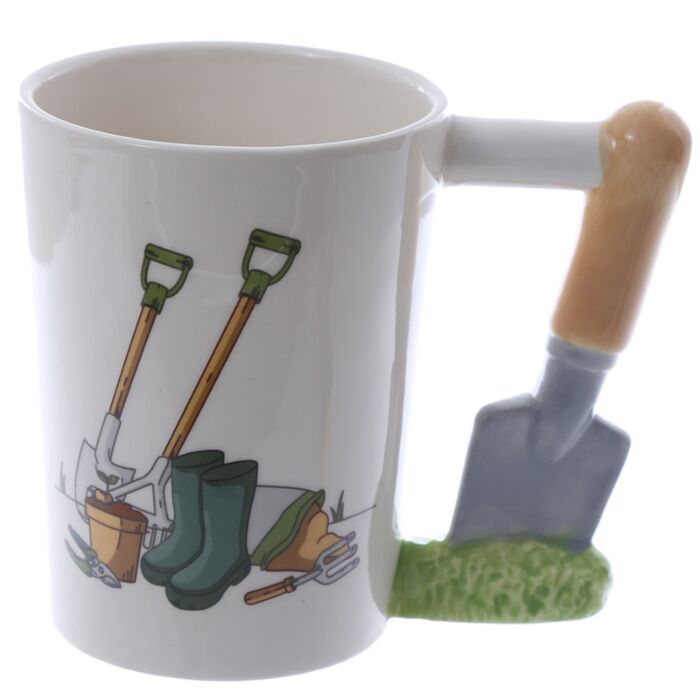 Kubek ceramiczny dla ogrodnika - Szpachelka
