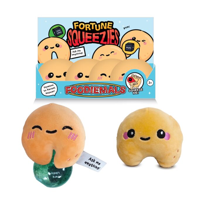 Pluszowa zabawka do ściskania - „Zapytaj mnie o wszystko” - Magiczna wróżka Ciasteczka -  Squeezies