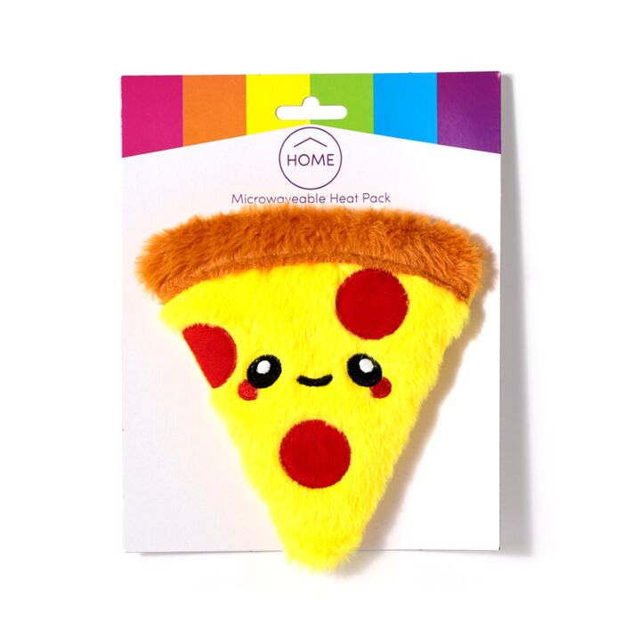 Pluszowy termofor z nasionami pszenicy i lawendy do mikrofalówki - Pizza