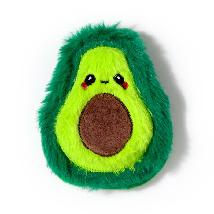 Pluszowy, lawendowy podgrzewacz do rąk - Avocado Foodiemals  