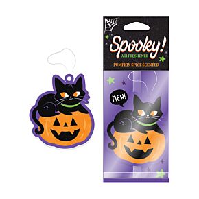 Odświeżacz powietrza Pumpkin Spice - Czarny kot i dynia