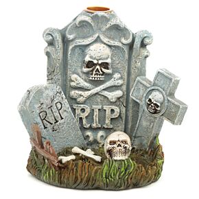 Popielnica na kadzidła z przepływem zwrotnym RIP Tombstone