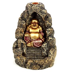 Popielnica na kadzidła z przepływem zwrotnym - Chiński Budda