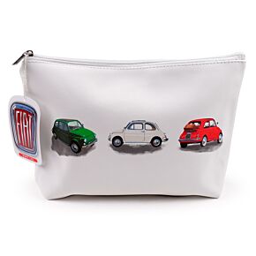 Kosmetyczka duża z PCV - Fiat 500