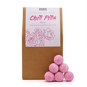 Kule do kąpieli ręcznie robione -Chill Pill - Róża