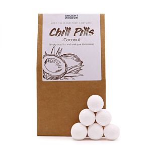 Kule do kąpieli ręcznie robione Chill Pill - Kokos