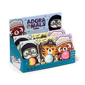 Kule do kąpieli  w pudełu prezentowym - Adoramals Wild