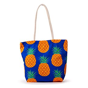 Torba plażowa płócienna - Ananas