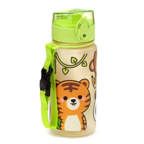 Butelka na wodę dla dzieci plastikowa 350ml-  Adoramals Wild 