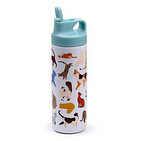 Butelka termiczna ze stali nierdzewnej 500ml - Feline Fine Cats
