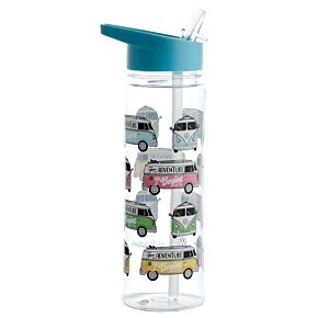 Butelka na wodę dla dzieci plastikowa 550ml ze słomką- Volkswagen Camper