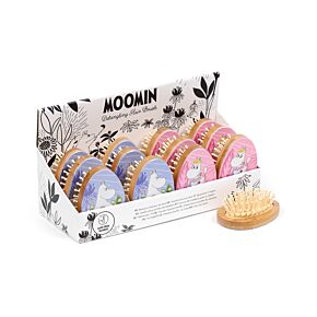 Szczotka do włosów bambusowa - Moomin Tammi