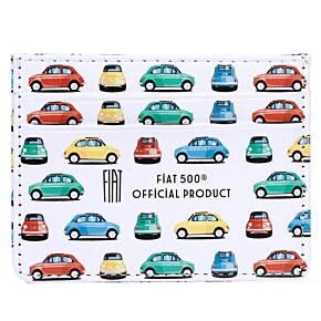 Etui antykradzieżowe na karty zbliżeniowe RFID - Fiat 500 Retro