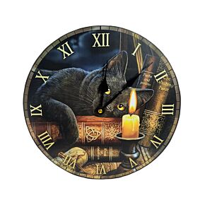 Zegar brazkowy - Lisa Parker- Godzina czarownic z kotami
