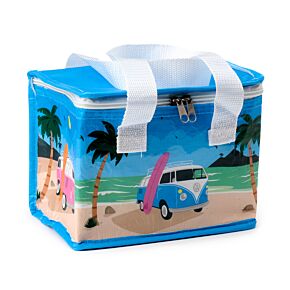 Torba termiczna na lunch z recyklingu – VW Volkswagen Camper Bus Waves