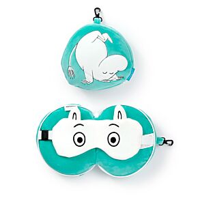 Relaxeazzz Poduszka podróżna z opaską na oczy Moomin/Muminki