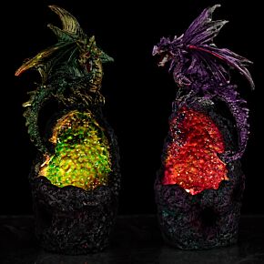Figurka z LED - Smok na jaskini - Dark Legends