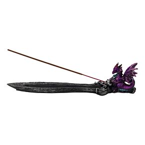 Popielnica na kadzidła - Dark Legends Amethyst Dragon