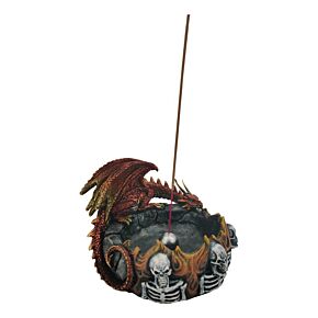 Popielnica na kadzidla Dark Legends Pierścień Ognistego Smoka