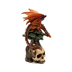 Figurka - Ognisty Smok na drzewie - Dark Legends
