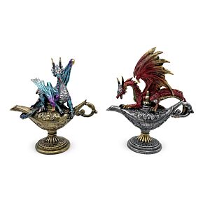 Figurka - Smok - obrońca magicznej lampy