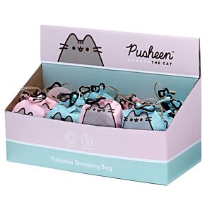 Składana wielorazowa składana torba na zakupy " Kot Pusheen"