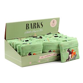 Poręczna składana torba na zakupy RPET - Barks Dog