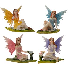 Figurka "Wróżka Kwiatu Łąkowego - Fauna i Flora"
