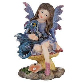 Figurka "Wróżka Duch Woodland - Marzenia ze smokiem"