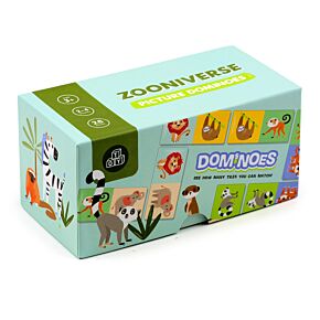 Zestaw domino dla dzieci - Zooniverse