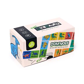 Zestaw domino dla dzieci Dinozaury