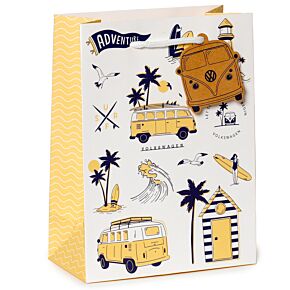 Torba na prezent Volkswagen Camper Bus The Waves are Calling - Średnia