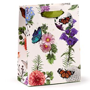 Torba na prezent - Butterfly Meadows - średnia