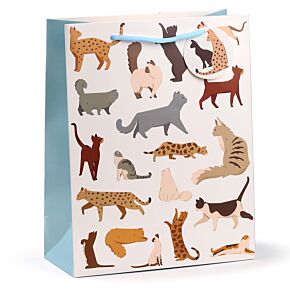 Torba na prezent "Feline Fine Cats"duża