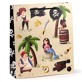 Torba na prezenty "Jolly Rogers Pirates", bardzo duża