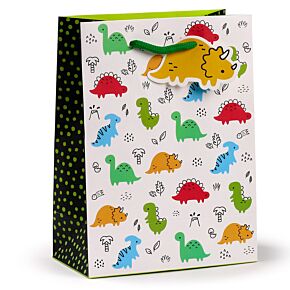 Torba na prezent Małe Dinozaury Jr - rozmiar L