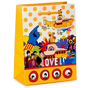 Torba na prezent The Beatles Yellow Submarine LOVE - rozmiar L
