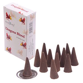 Kadzidełko stożkowe Stamford - o zapachu Dragons Blood 37175