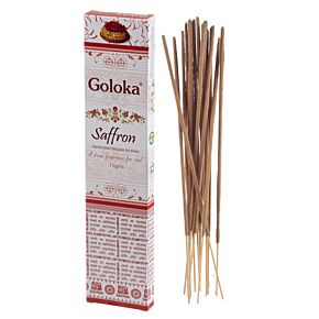 Kadzidełka patyczki 'Goloka Premium - Szafran'
