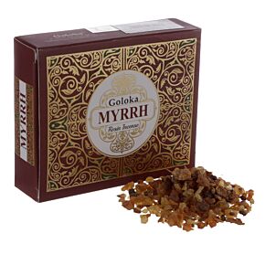 Kadzidło żywiczne w kryształkach 30g "Goloka" - Mirra