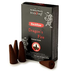 37482 Stożki kadzidełka z przepływem zwrotnym Stamford - Smoks Fire