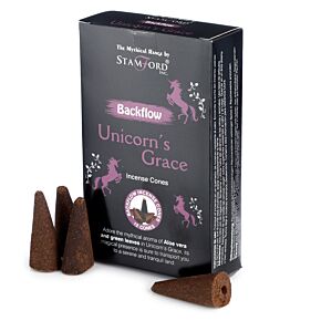 37483 Stożki kadzidełka z przepływem zwrotnym Stamford - Unicorns Grace