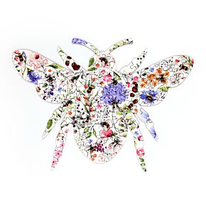 Puzzle drewniane 130 elementów - Nectar Meadows Bee