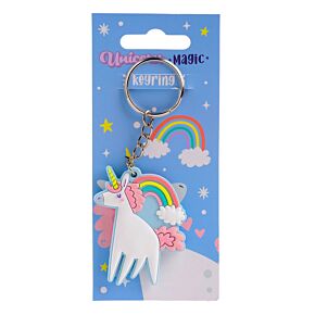 Brelok do kluczy - Jednorożec Magiczny Róż